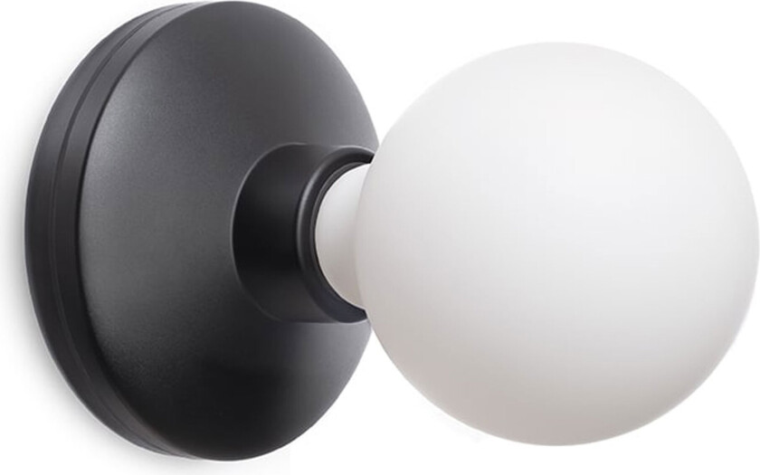 The Humble Bee vegglampe, black