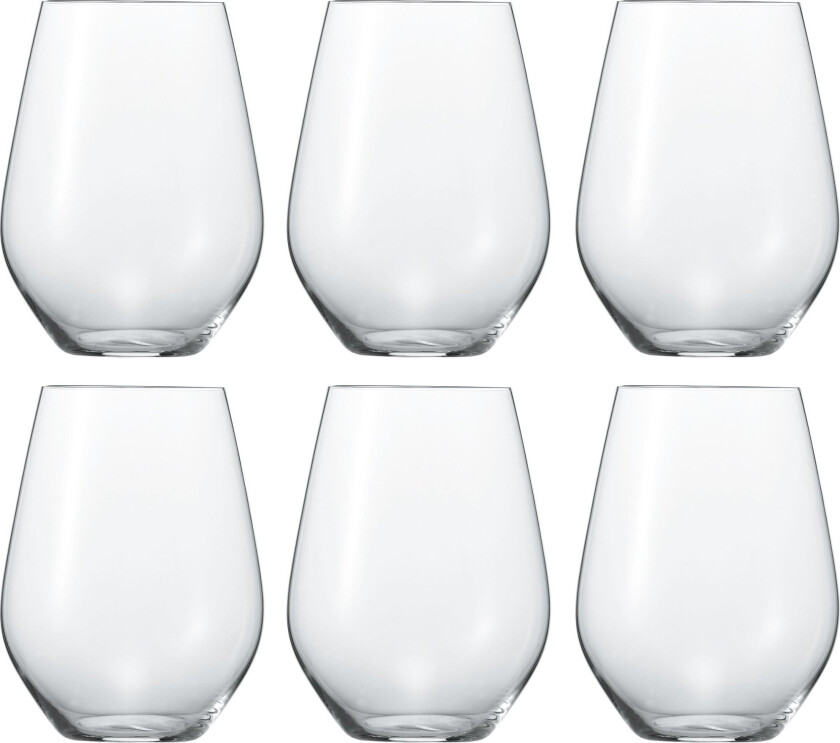 Authentis Casual rødvinsglass, 46 cl, 6-pakning