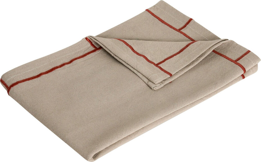 Easypeasy kjøkkenhåndkle, beige/rød