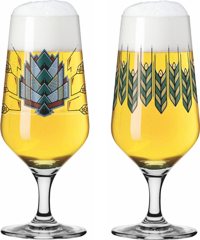 Brauchzeit ølglass pilsner, 2 stk