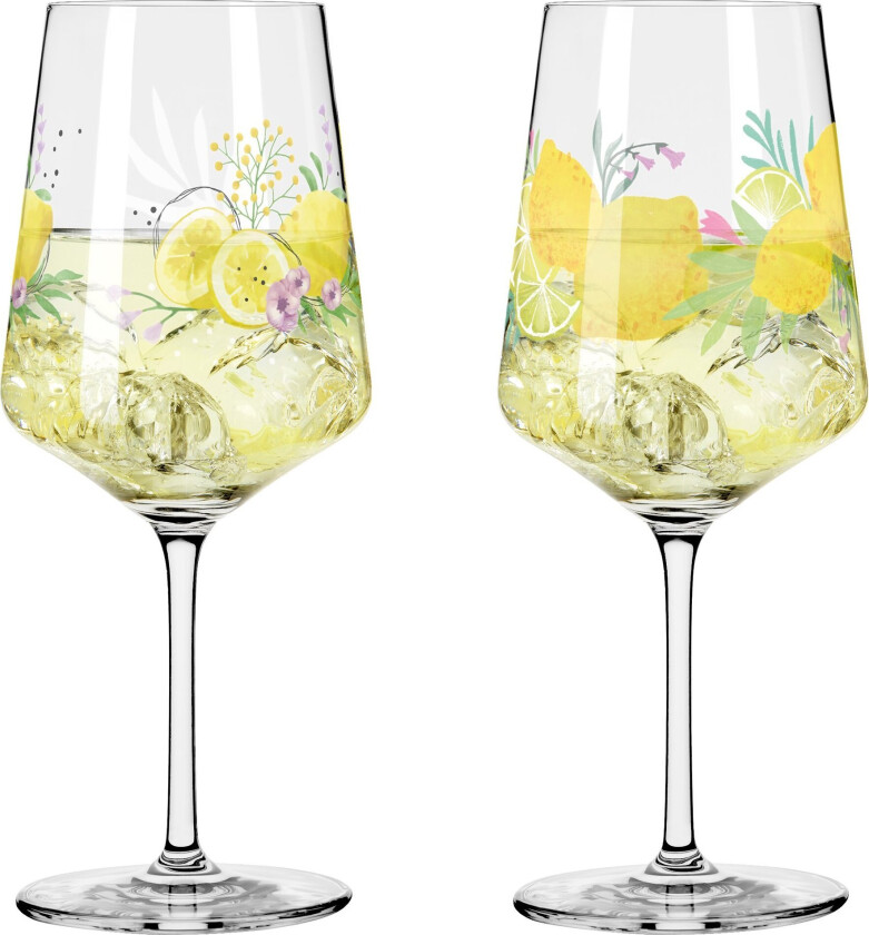 Sommertau Limoncello vinglass, 2 stk