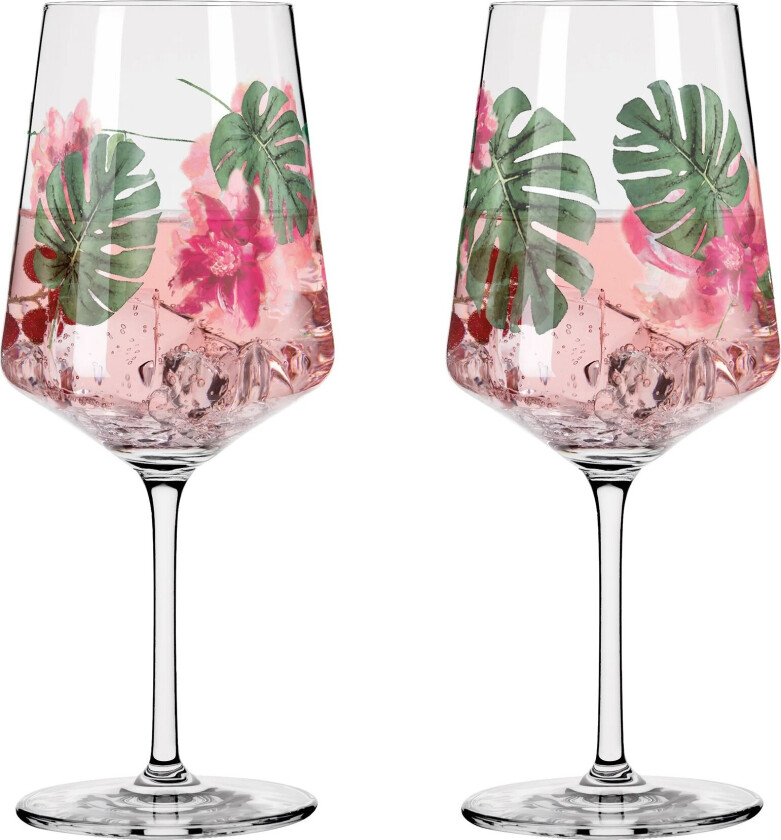 Sommersonett Monstera vinglass, 2 stk