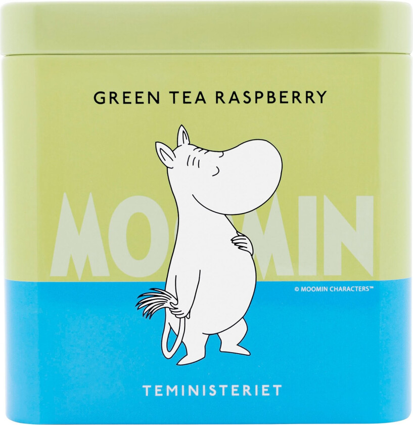 Moomin Raspberry grønn te, 100 g