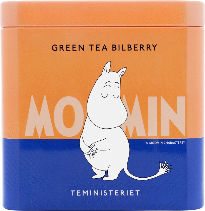 Moomin Bilberry grønn te, 100 g