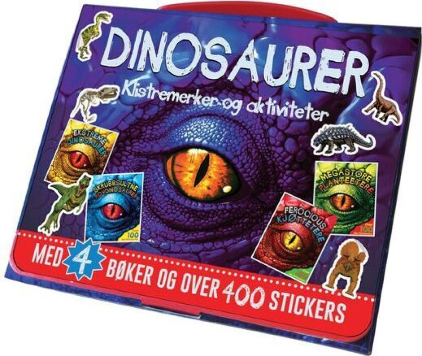 Dinosaurer : klistremerker og aktiviteter