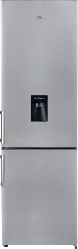 EVUD4048 kjøleskap/fryser med vanndispenser 198 + 71 liter, silver