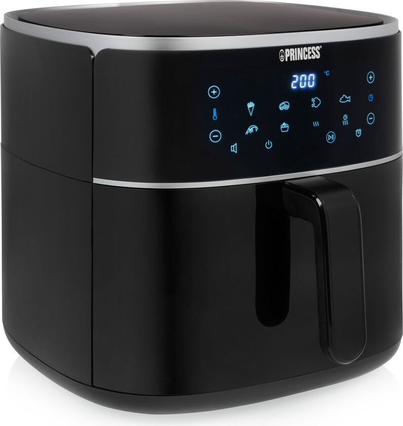 Digital airfryer 8 liter, svart