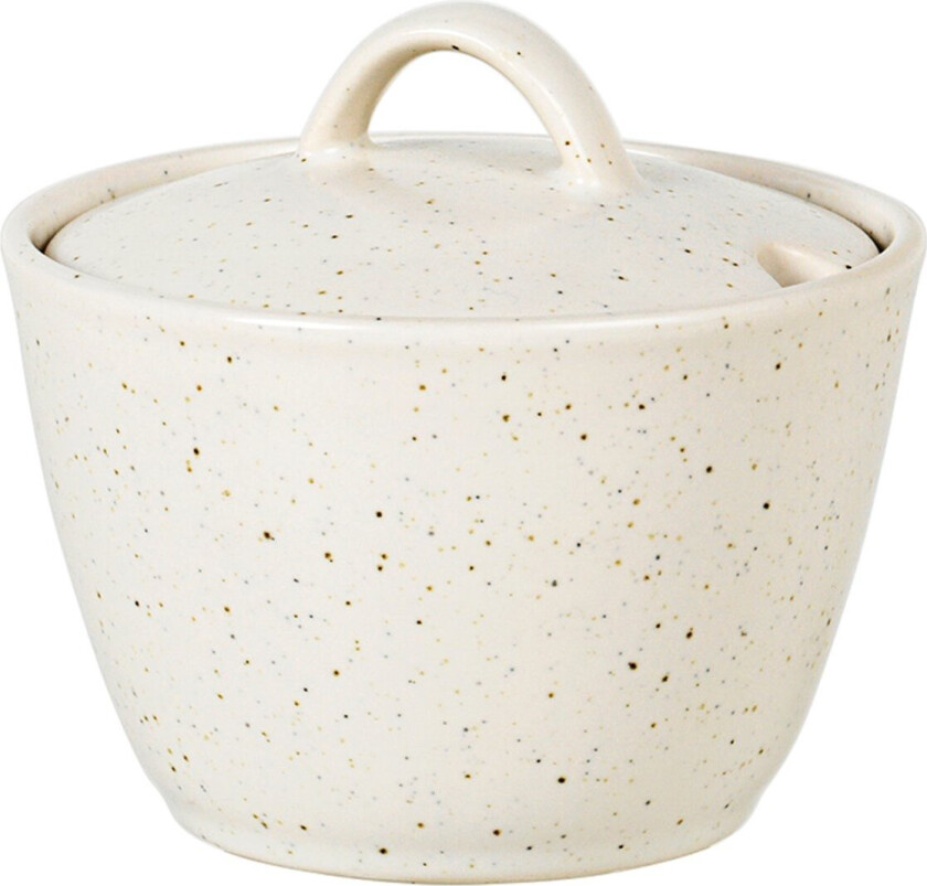 Nordic Vanilla sukkerskål med lokk