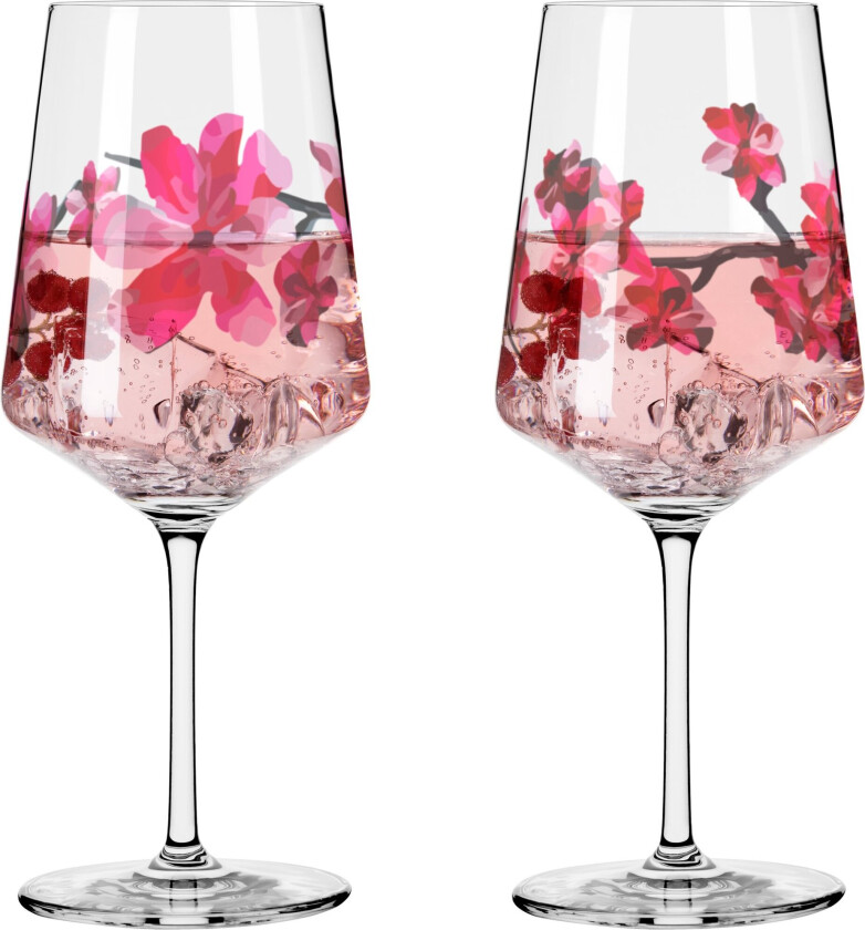 Sommersonett vinglass 2-pakning, NO:6