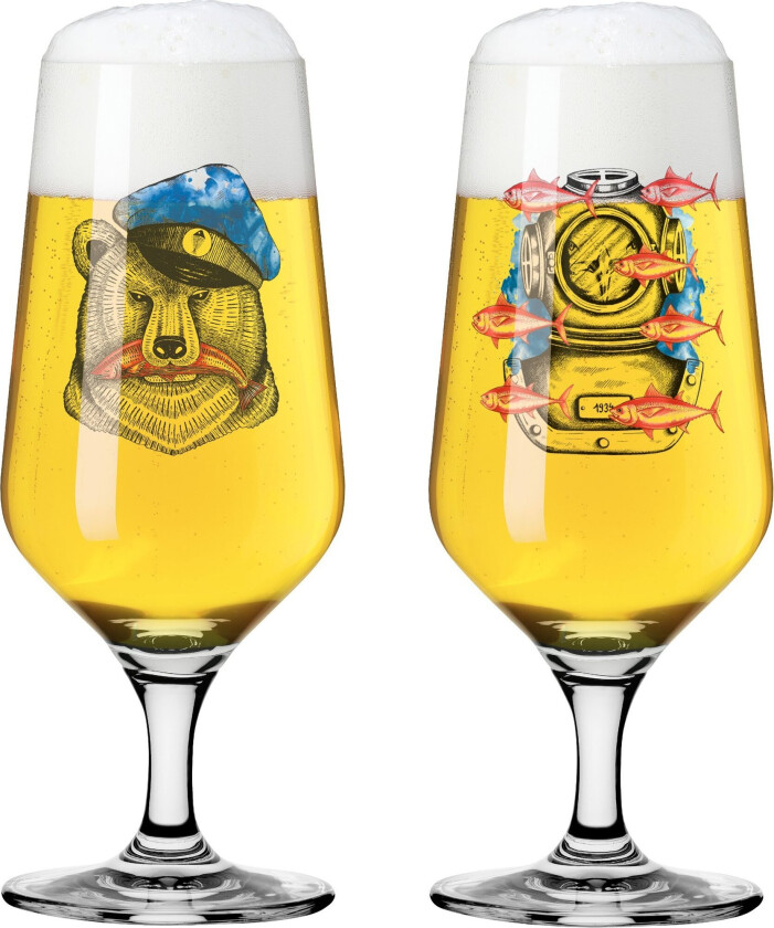 Brauchzeit pilsnerglass 2-pakning, NO:5