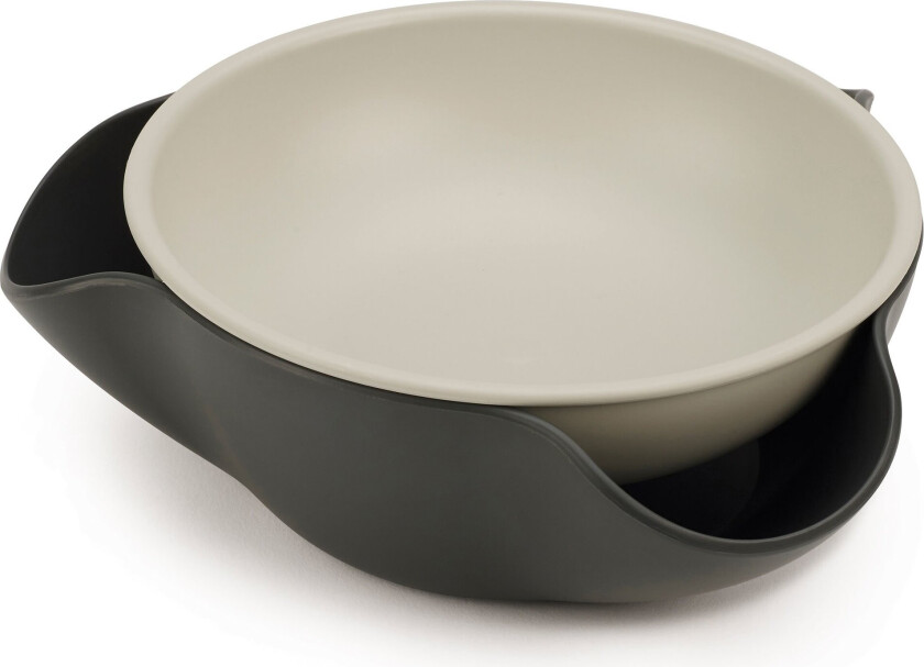 Bilde av Double Dish serveringsskål 17 cm, grå
