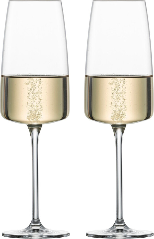 Vivid Senses champagneglass 38 cl, 2-pakning