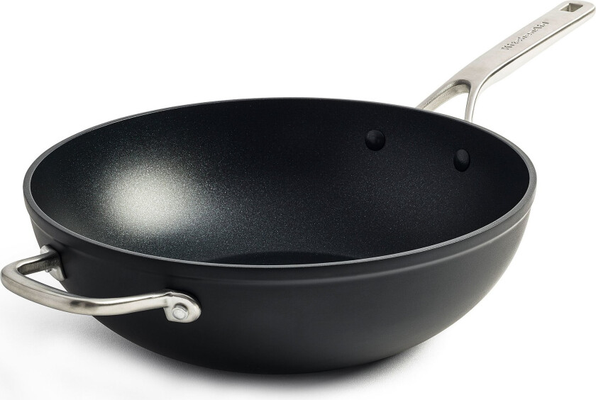 Wok i aluminium - 30 cm