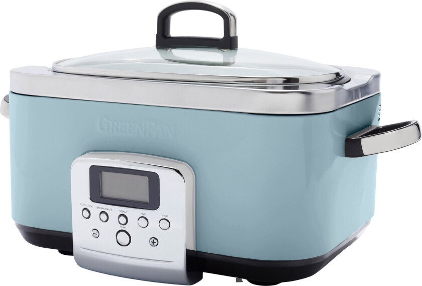 Elite Slow Cooker, blue haze