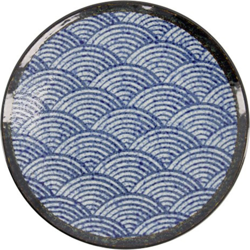 Aisai Seigaiha tallerken, 26 cm