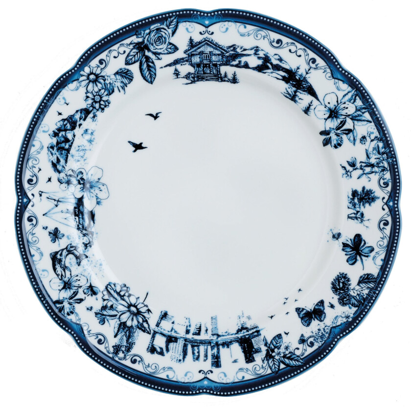 Fjord tallerken, 27 cm