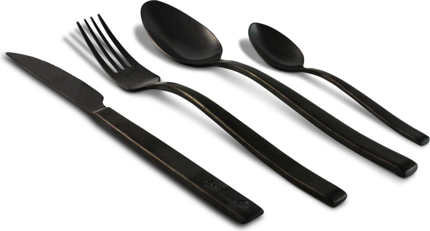 Pure bestikksett 24 deler, black