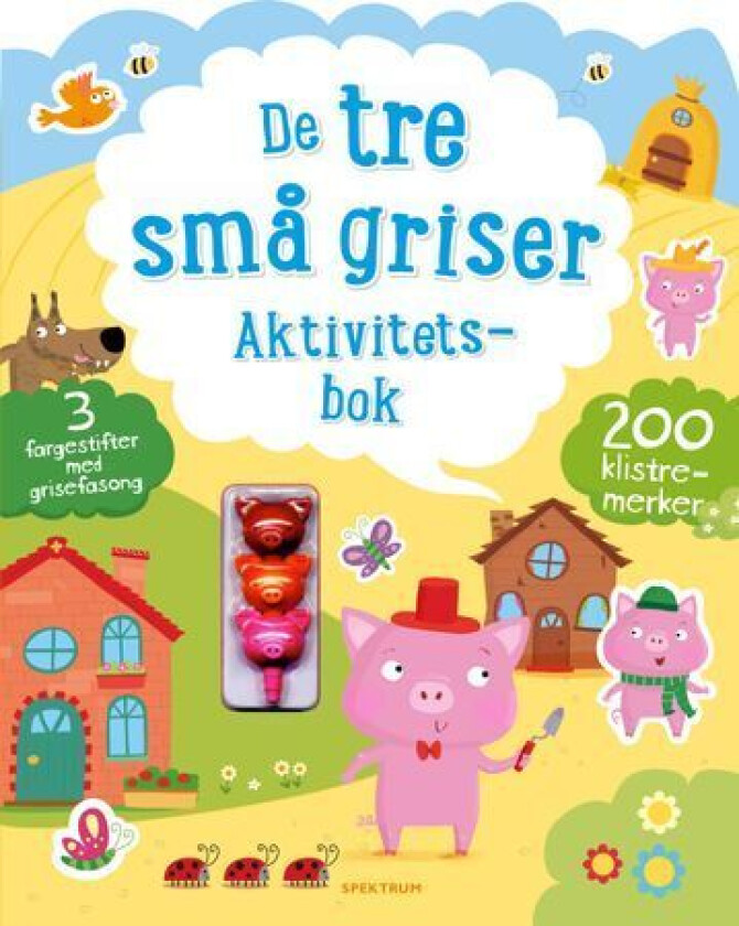 De tre små griser : aktivitetsbok