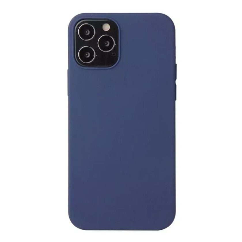 iPhone 14 Pro Fleksibelt Plastdeksel - Mørke Blå