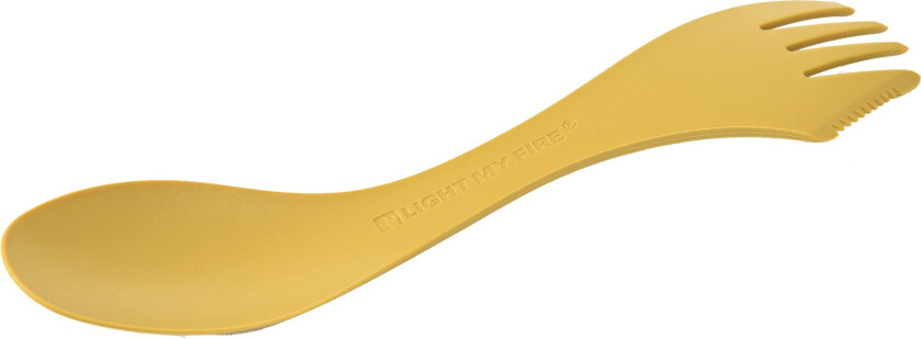 Stor serverigs-Spork, musty yellow