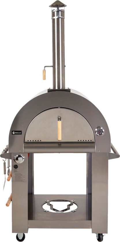 Pizzaovn på ved eller gass