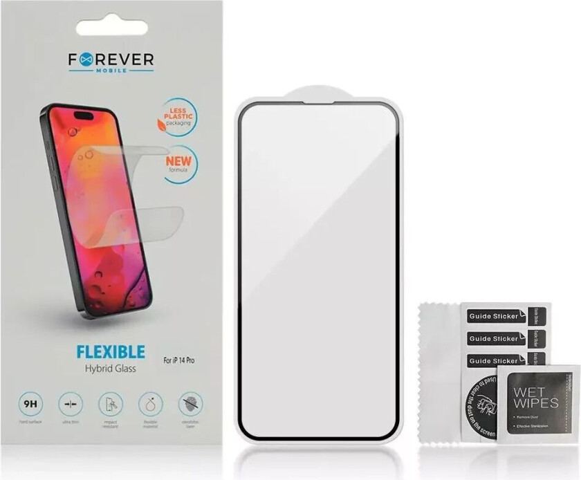 Samsung Galaxy A50 / A30s / A30  Flexible Hybrid Skjermbeskytter - Case Friendly - Gjennomsiktig