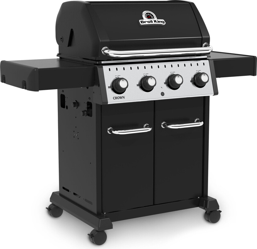 Crown 420 gassgrill, svart