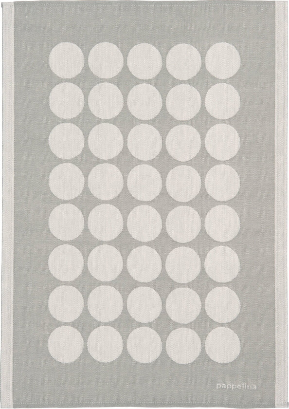 Kjøkkenhåndkle Fia, 46 x 66 cm, white grey