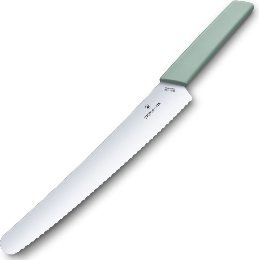 Swiss Modern Brødkniv 26 cm, Aqua