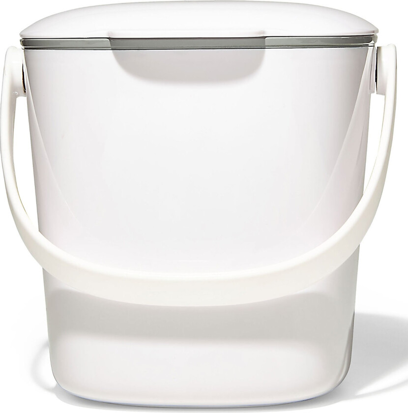Kompostbeholder 2,8L, hvit