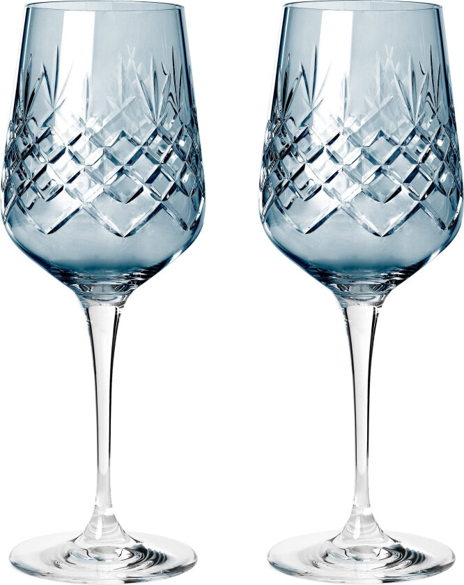Crispy Monsieur Rødvinsglass 2 stk, Sapphire