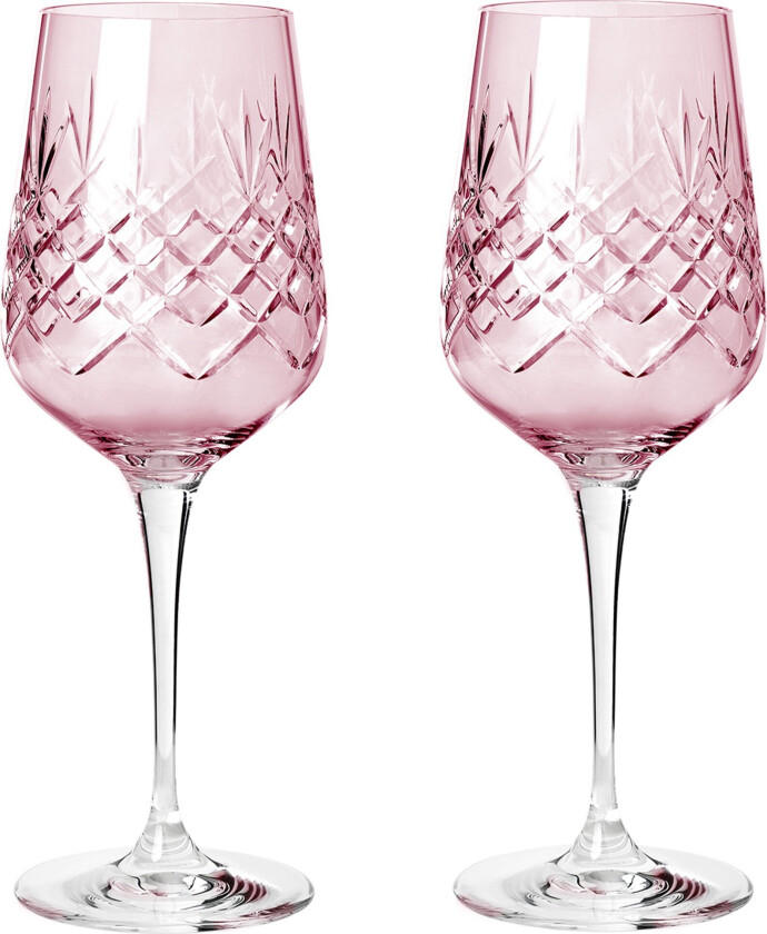 Crispy Madame Hvitvinglass 2 stk, Topaz