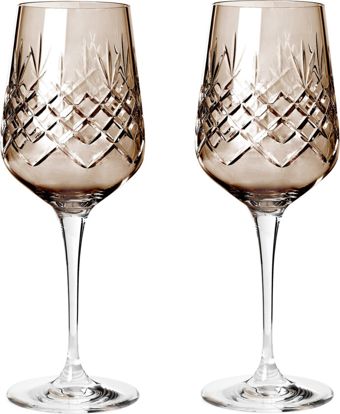 Crispy Madame Hvitvinglass 2 stk, Copal