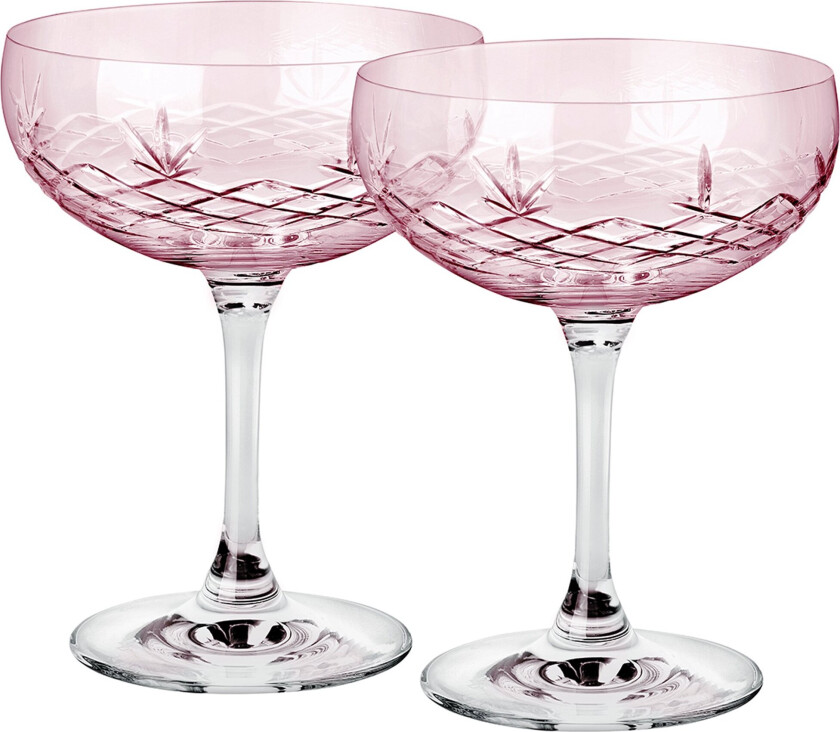 Crispy Gatsby Champagneglass 2 stk, Topaz