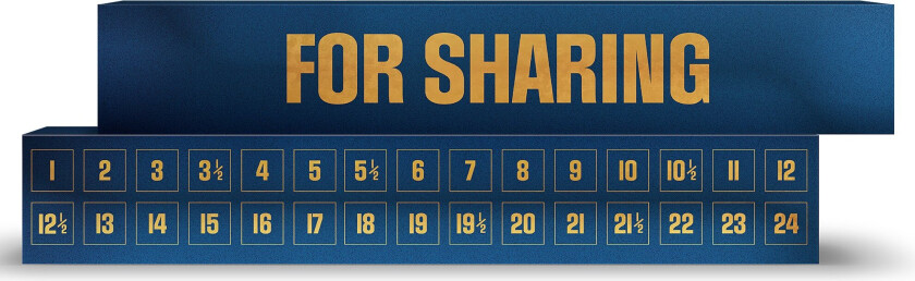 Julekalender 2023 Sharing Blue