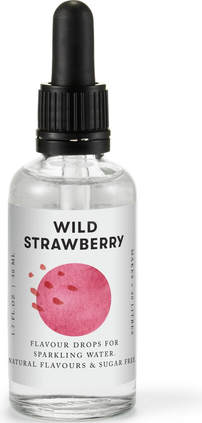 Flavour drops, wild strawberry