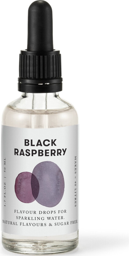 Flavour drops, black raspberry