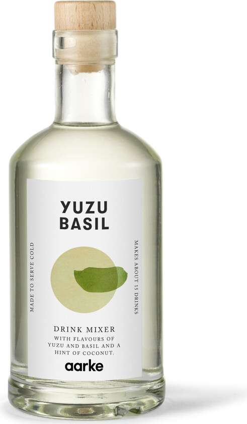 Drink mixer, yuzu basil
