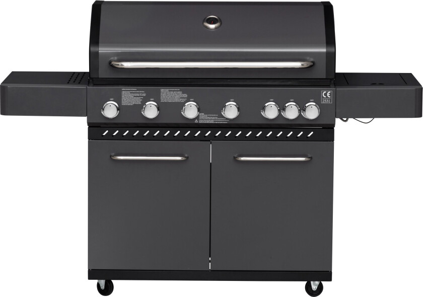 Carmel 6+1 gassgrill