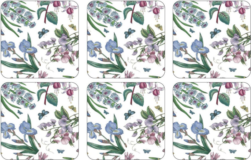 Botanic Garden Chintz Glassunderlag 6 stk