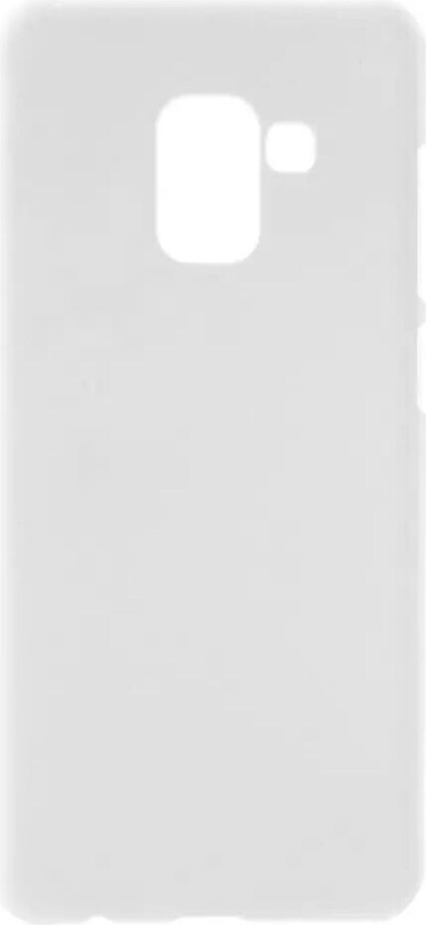 Samsung Galaxy A8 (2018) Plastikk Deksel - Hvit