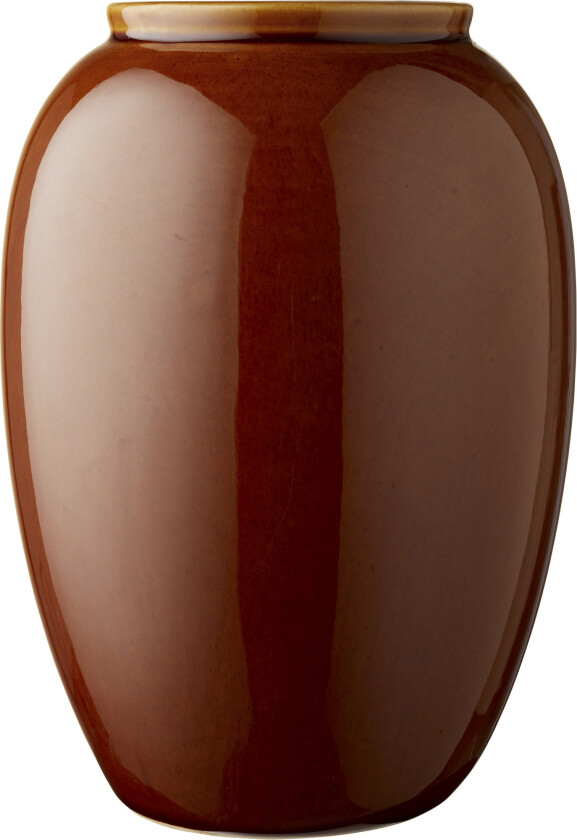 Vase 25 cm amber