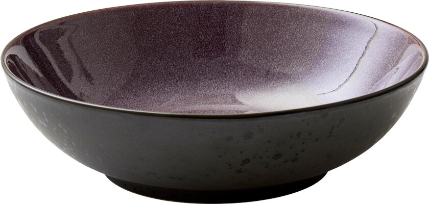 Salatskål 24 cm svart/lilla