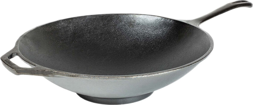 Chef Collection wok i støpejern, 30 cm.