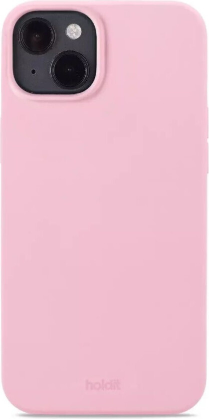 Holdit iPhone 15 Plus Soft Touch Silikon Deksel - Pink