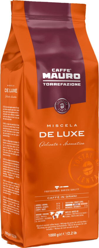 DE LUXE kaffebønner 1 kg