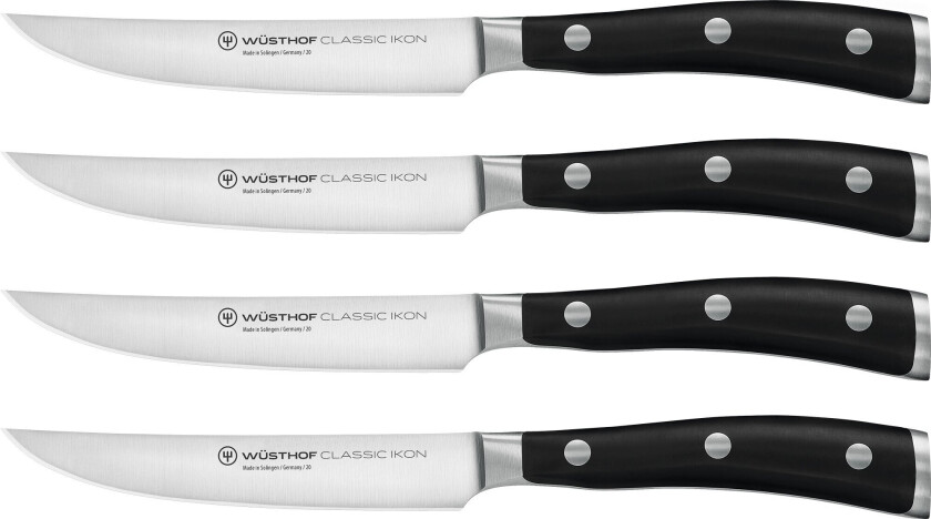 Classic Ikon Grillknivsett Svart