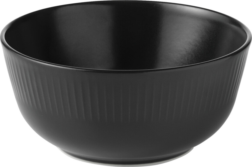 Groovy Skål 14,5 cm Svart Stengods