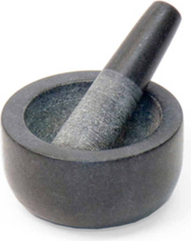 Morter Svart Granitt Liten