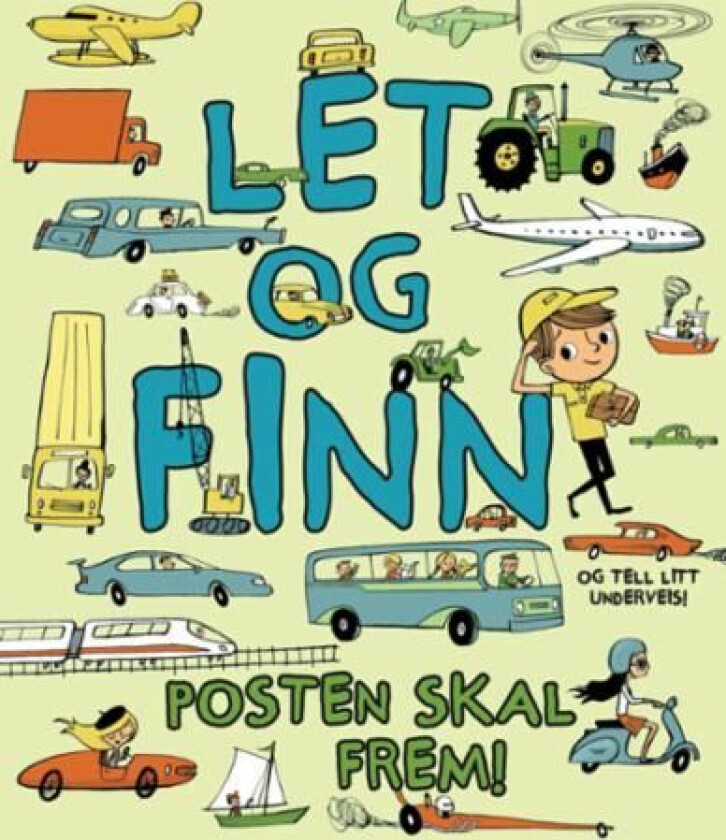 Let og finn og tell litt underveis! : posten skal frem!